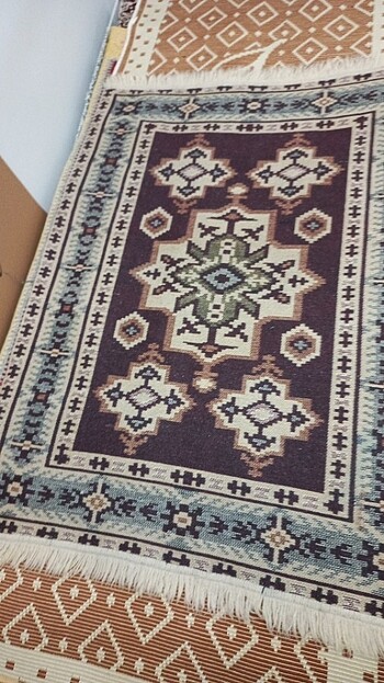 Kilim boy 126 en 88 kahverengi