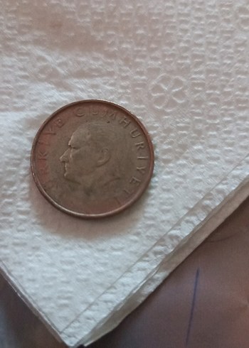 Vintage 50 Lira Rozet 1986 - Görsel 2