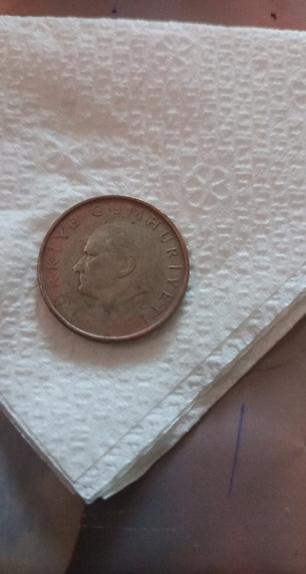 Vintage 50 Lira Rozet 1986 - Görsel 2