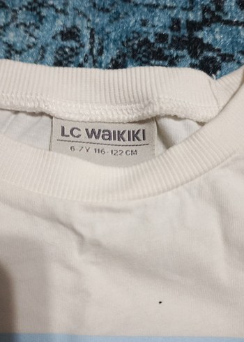Lc Waikiki Beyaz Bağlama Desenli Çocuk tşhir