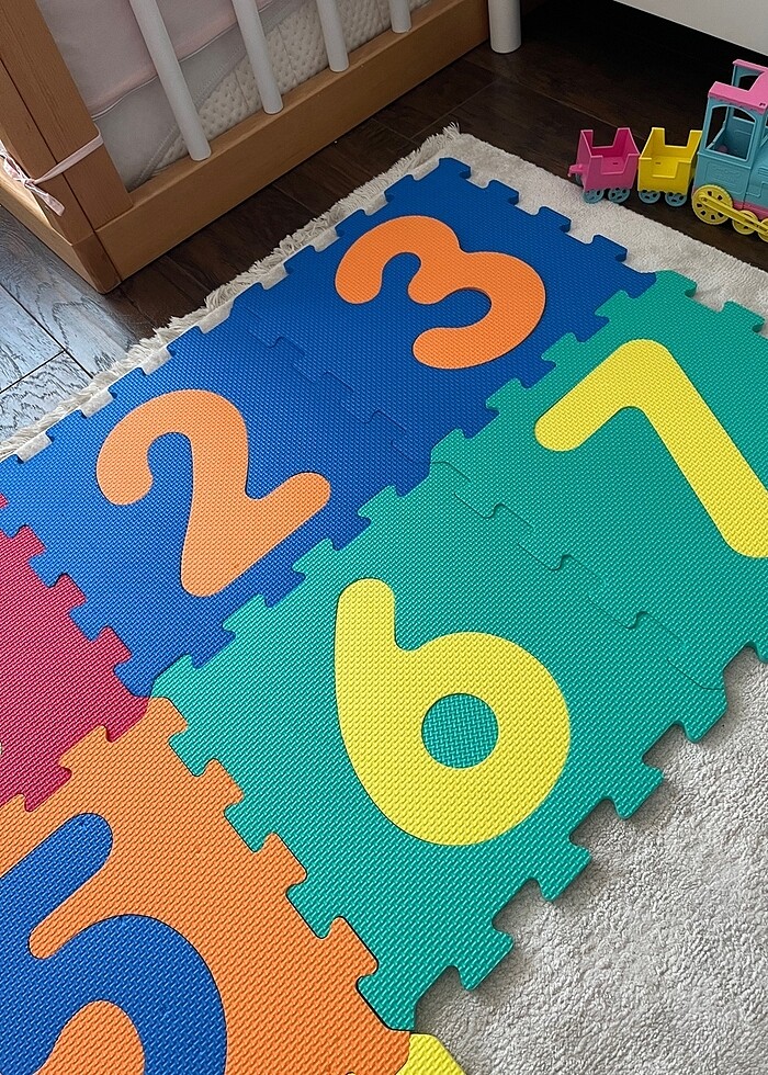 Eva yer matı 10 adet rakamlı - Görsel 3