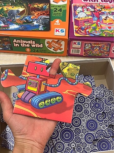 Ks games jumbo puzzle serisi - Görsel 6