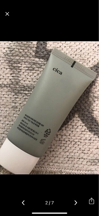 Shiseido Manyo our vegan cica daily güneş kremi sun cream