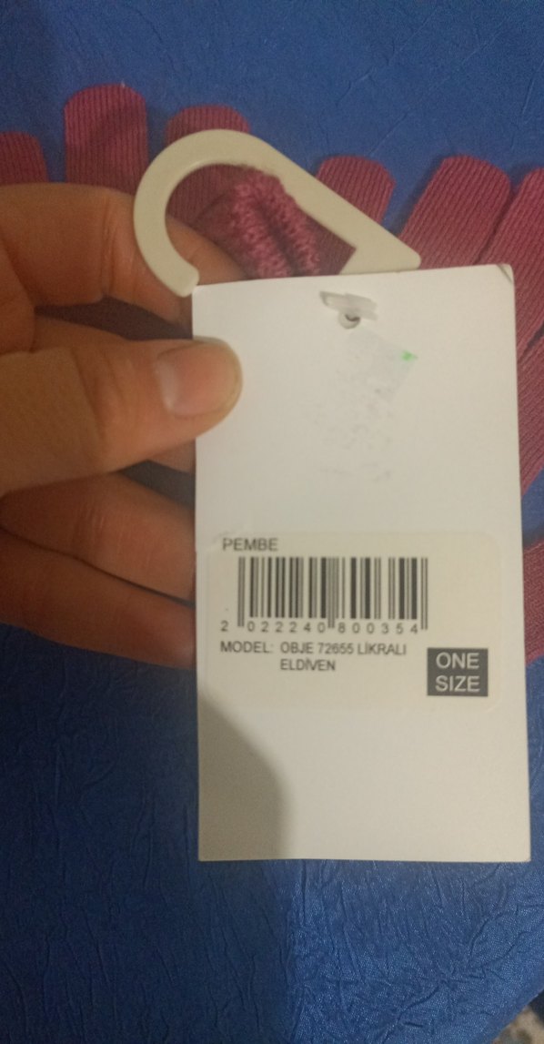 pembe Örgü Kadın Eldivenleri - Görsel 2