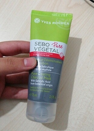 Yves Rocher Yves rocher sebo pure vegetal kömür maske