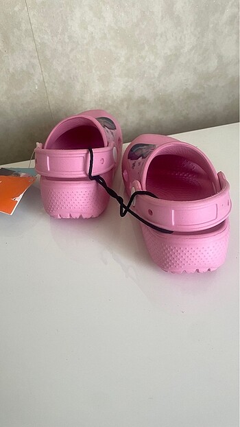 28 Beden pembe Renk Kız çocuk terlik crocs