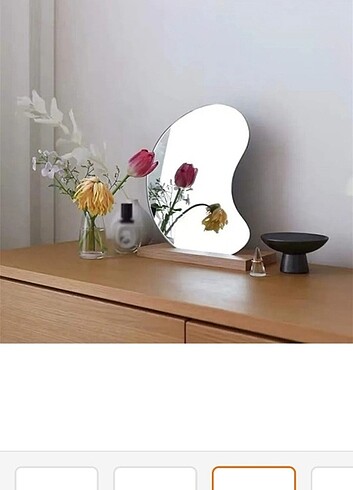 Beden camel Renk Dekoratif ayna