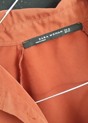 xl Beden turuncu Renk Zara tunik