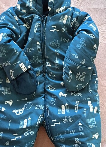 Mothercare Bebek astronot tulum sıfır
