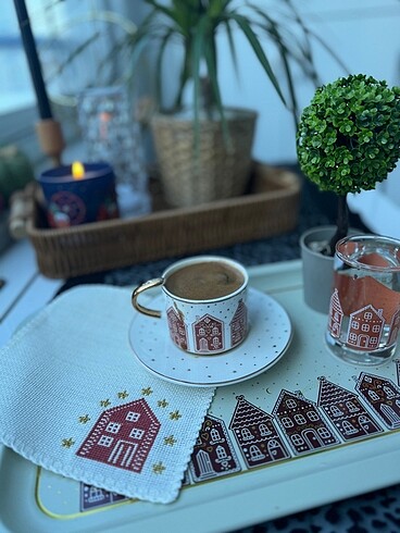 Beden çeşitli Renk LCW fincan uyumlu sunum peçetesi