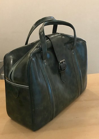 Koyu Yeşil Vintage Valiz