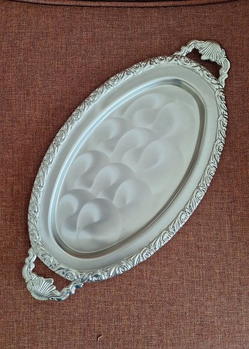  Beden DALĞIÇ MARKA OVAL METAL TEPSİ