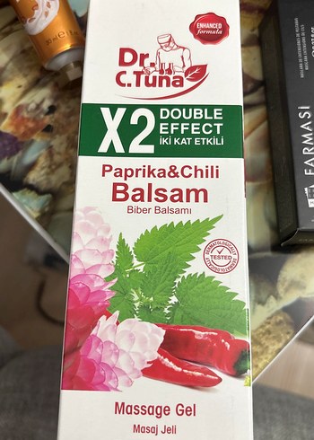 Dr. C. Tuna X2 Biber Balsamı Masaj Jeli