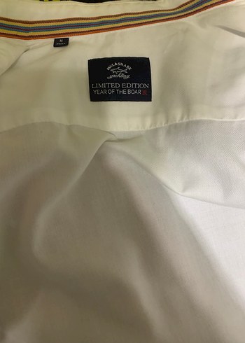 Paul shark orjinal Beyaz Kısa Kollu Pamuklu Gömlek - Görsel 2