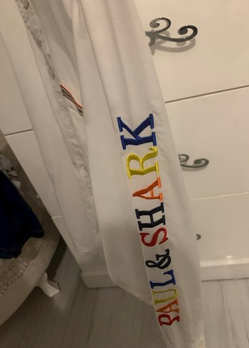 Paul shark orjinal Beyaz Kısa Kollu Pamuklu Gömlek - Görsel 3