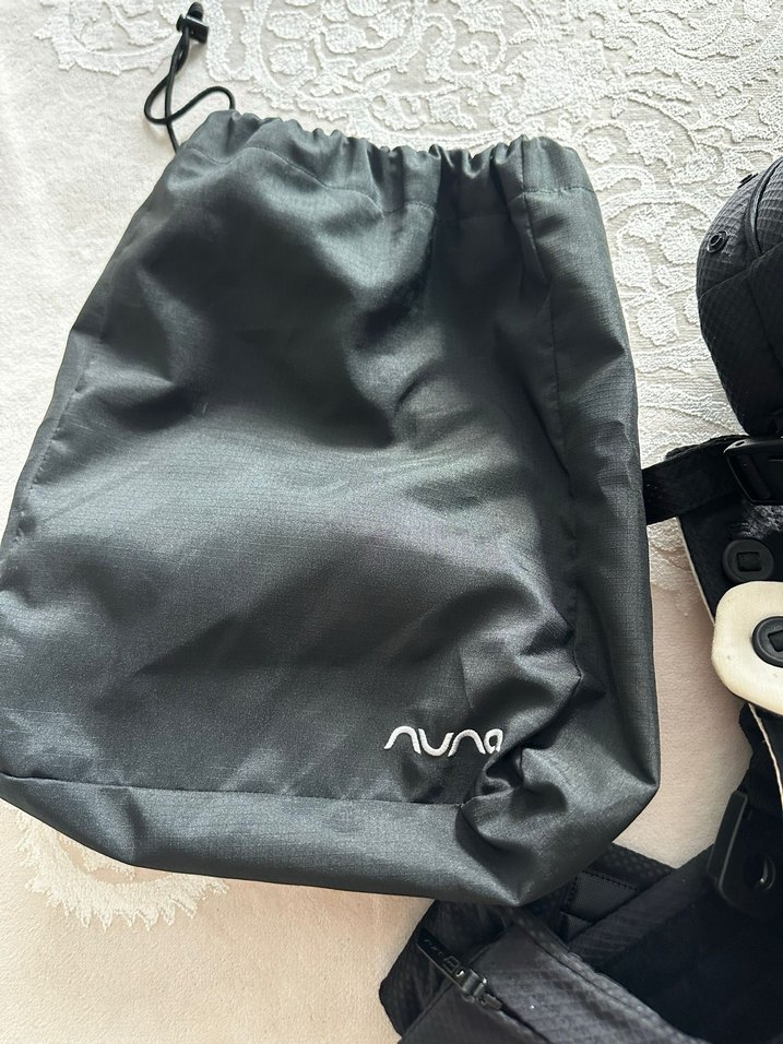 Nuna Siyah Gri Bebek Taşıyıcı kanguru - Görsel 3