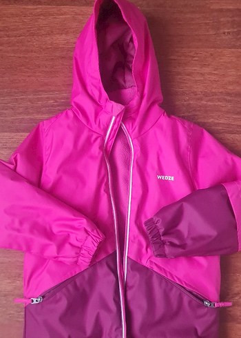 Kız Bebek Pembe Kaydırmaz Kar Tulumu - Görsel 4