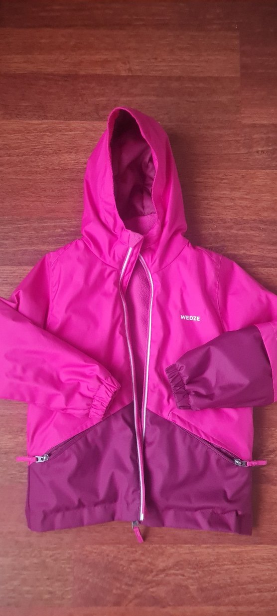 Kız Bebek Pembe Kaydırmaz Kar Tulumu - Görsel 4