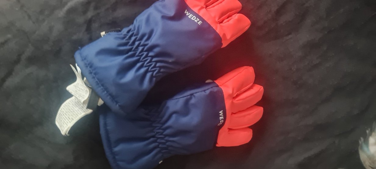 Kız Çocuk Lacivert Kayak Eldiveni - Görsel 3