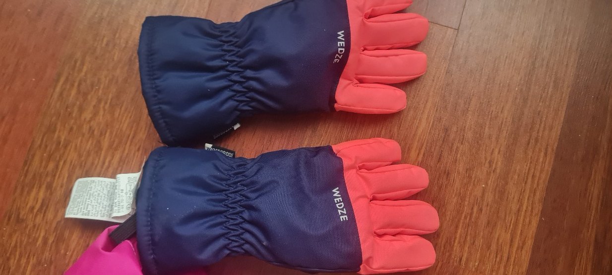 Kız Çocuk Lacivert Kayak Eldiveni - Görsel 2