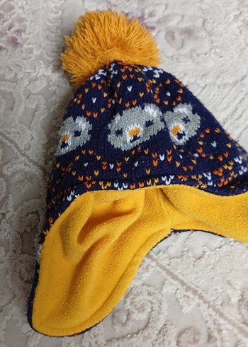 LC Waikiki Renkli Nakışlı Erkek Bere Kulaklıklı