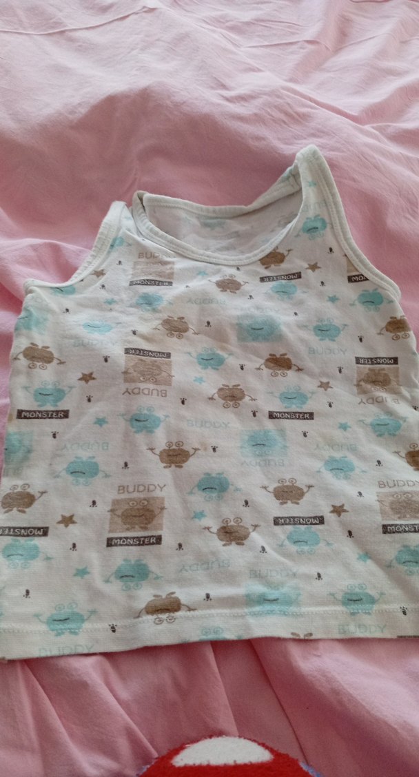 Baskılı Çocuk Atlet Beyaz - Görsel 2