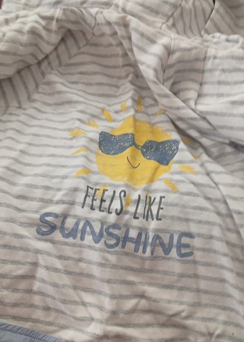 mavi Kapüşonlu Erkek Çocuk Yağmurluk - Görsel 4