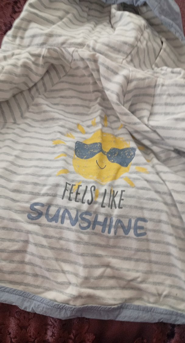 mavi Kapüşonlu Erkek Çocuk Yağmurluk - Görsel 4