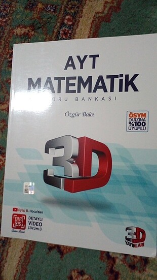 Ayt matematik 3D yayınları 
