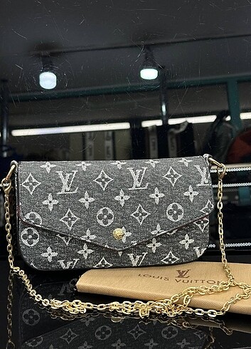 Beden kahverengi Renk Louis Vuitton felluce çanta