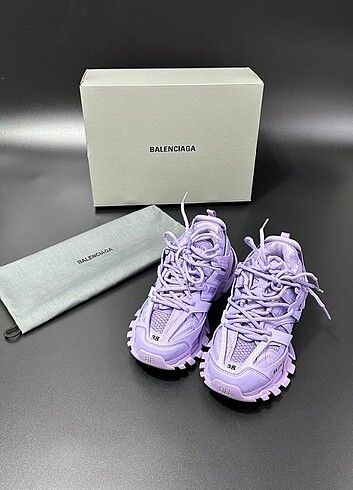 38 Beden mor Renk Balenciaga Track orjinal ayakkabı