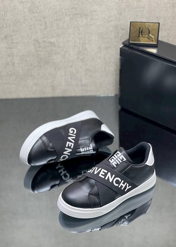 38 Beden Givenchy Siyah Gri Velcro kadin Spor Ayakkabı