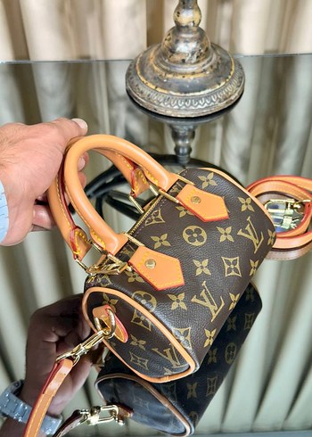 Beden Louis Vuitton Kahverengi Deri Bohem Kadın Çanta