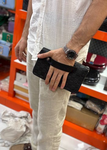 Kahverengi Kareli Erkek Cüzdanı - Görsel 5