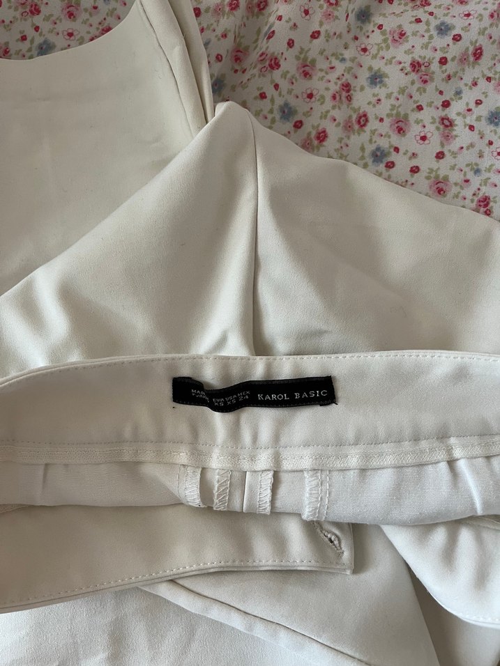 Ekru pantolon - Görsel 3