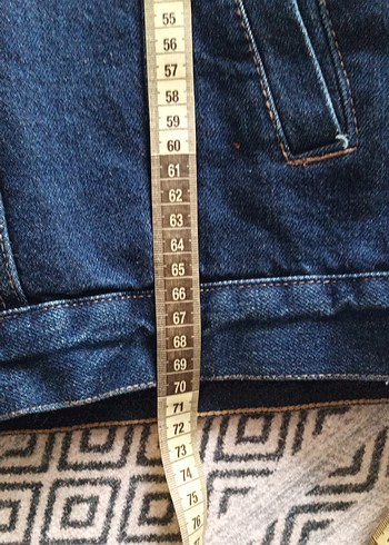 Kürk Detaylı Kolsuz Kadın Kot Cetet - Görsel 7