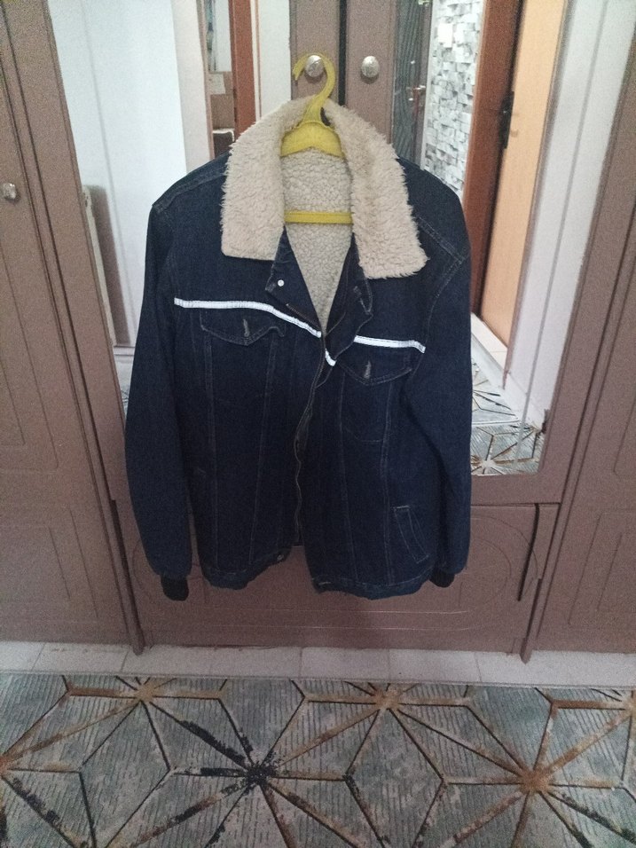 Kürk Detaylı Kolsuz Kadın Kot Cetet - Görsel 4