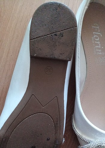 Kız Çocuk Beyaz Fiyonklu Babet - Görsel 4