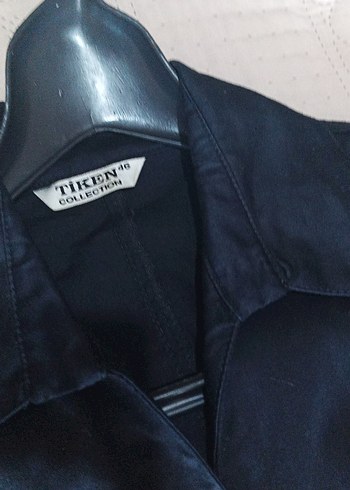 Düğmeli Siyah Midi Goth Elbise - Görsel 4