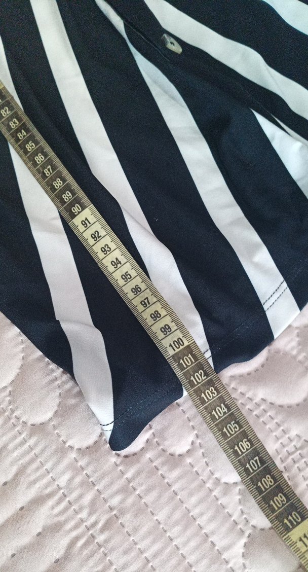 Zebra Desenli Uzun Kollu Siyah Elbise - Görsel 5