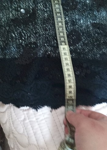 Siyah Dantel Detaylı Siyah Midi Elbise - Görsel 4