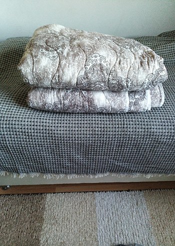 Gri Desensiz Yumuşak pike 2 tane tek fiyat - Görsel 2