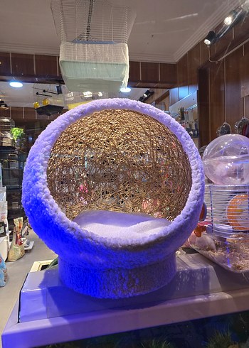 Kedi Yuvası Peluş Kaplamalı - Görsel 3