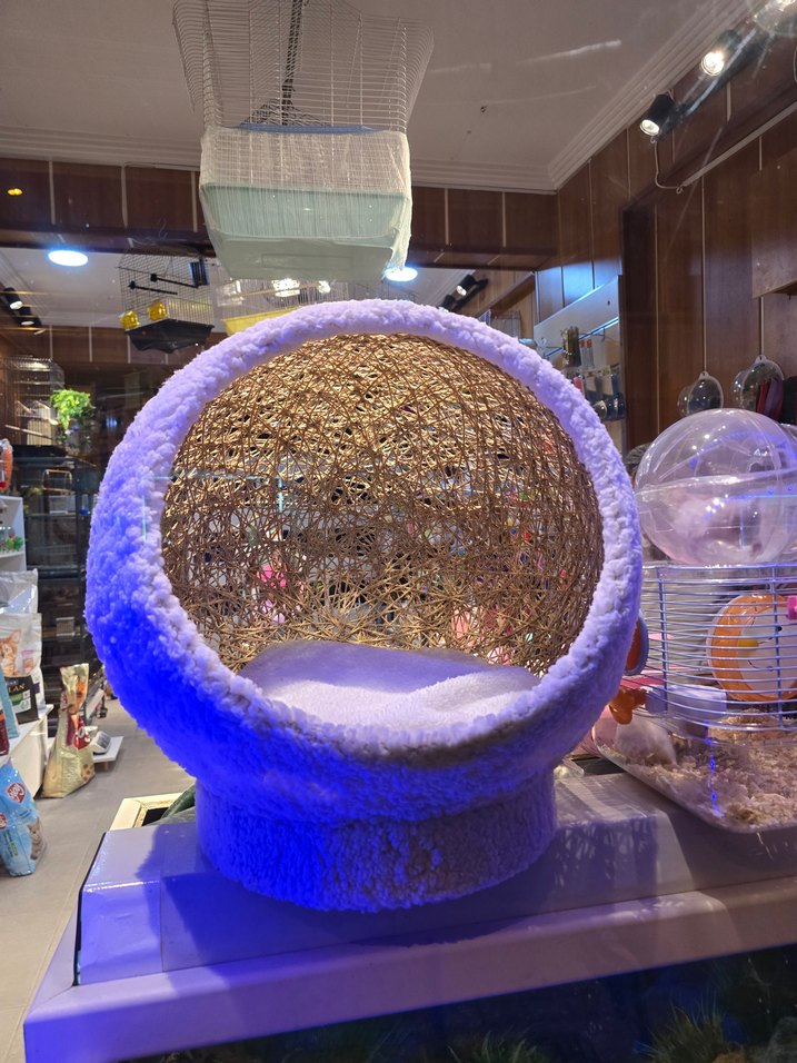 Kedi Yuvası Peluş Kaplamalı - Görsel 3