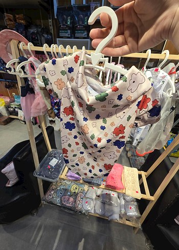 Pastel Renkli Baskılı Sokak Stili Kedi Köpek Kıyafeti - Görsel 2