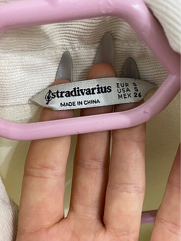 Stradivarius Kadife kumaş gömlek