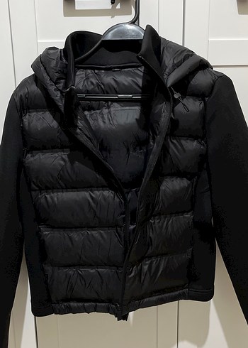 Zara Siyah Fermuarlı Kadın Streetwear Ceket