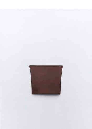 Kemer Detaylı Deri Kadın Pantolon büstiyer - Görsel 2