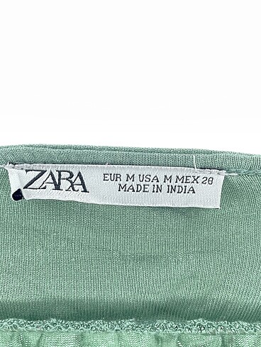 m Beden yeşil Renk Zara Kısa Elbise %70 İndirimli.