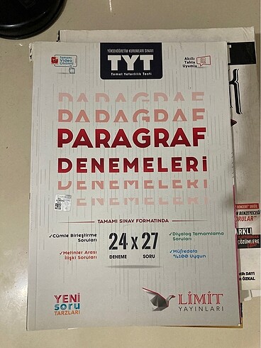 limit yayınları paragraf denemesi